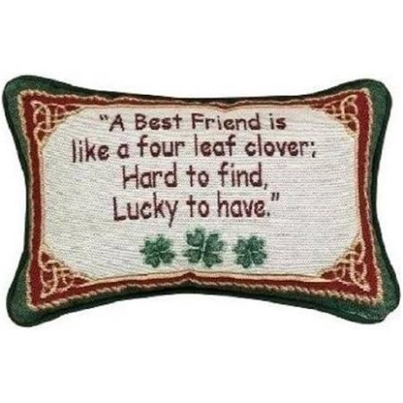 MANUAL WOODWORKERS & WEAVERS Manual Woodworkers & Weavers TWIRI 12.5 x 8.5 in. Irish Treasures Word Pillow TWIRI